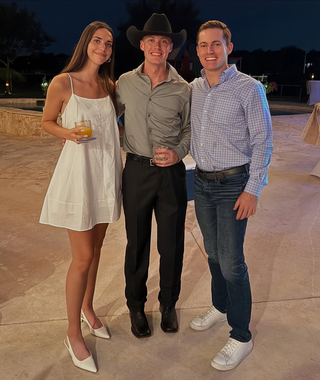 Friends at a night out